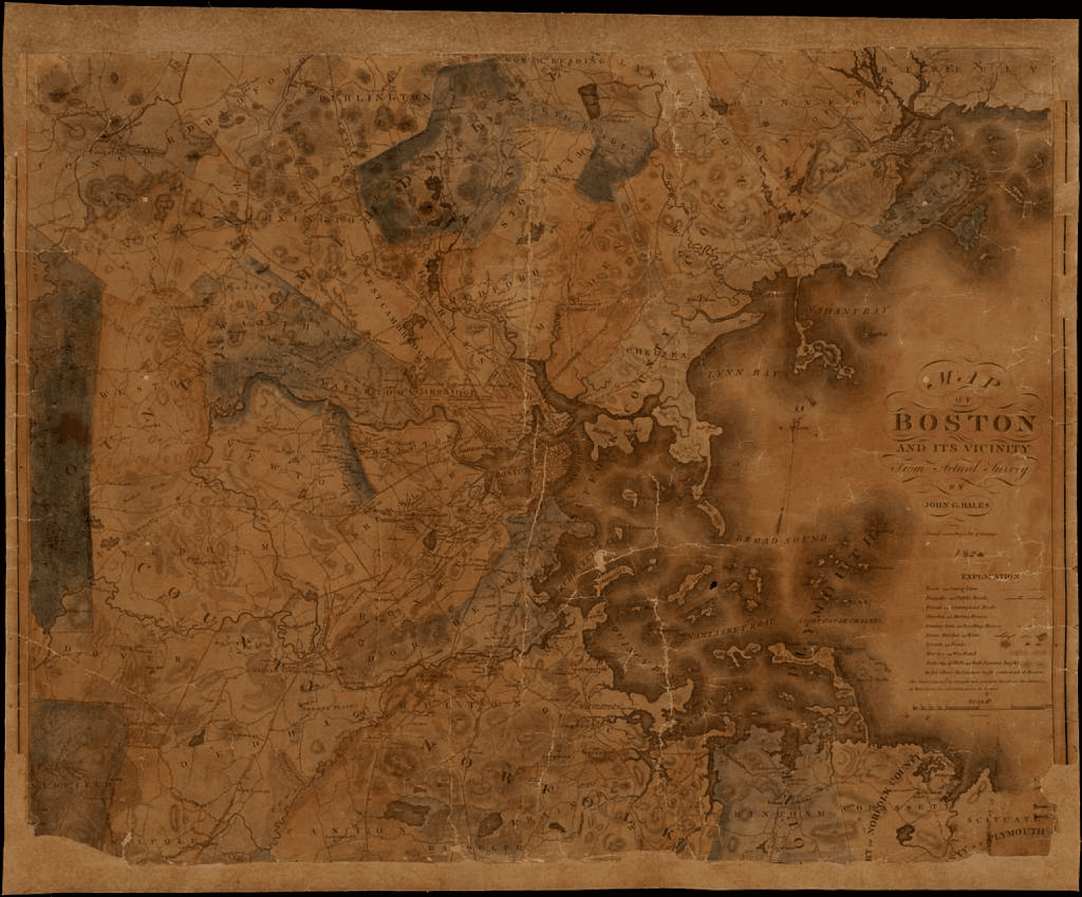Modern map view